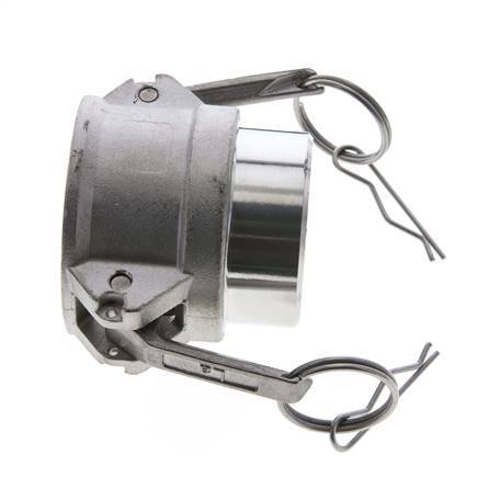 Camlock DN 50 (2'') Koppeling RVS met lasuiteinde (60.3 mm) Type B (AS) MIL-C-27487