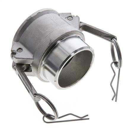 Camlock DN 50 (2'') Koppeling RVS met lasuiteinde (60.3 mm) Type B (AS) MIL-C-27487