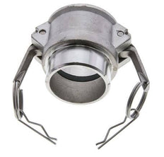 Camlock DN 50 (2'') Koppeling RVS met lasuiteinde (60.3 mm) Type B (AS) MIL-C-27487