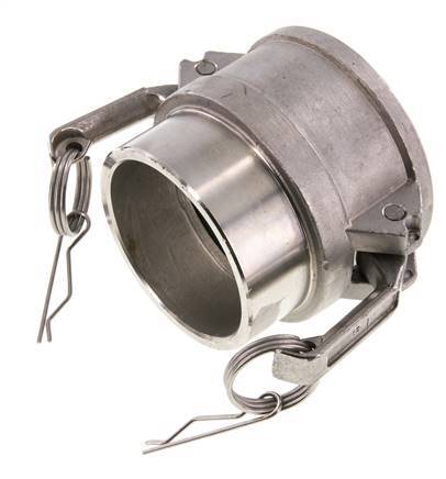Camlock DN 75 (3'') Stainless Steel Coupling Weld End (88.9 mm) Type B (AS) MIL-C-27487