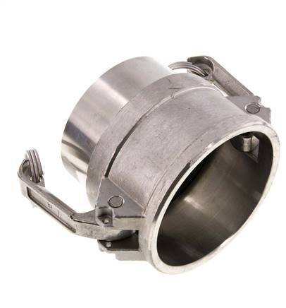 Camlock DN 75 (3'') Stainless Steel Coupling Weld End (88.9 mm) Type B (AS) MIL-C-27487