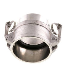 Camlock DN 75 (3'') Koppeling RVS met lasuiteinde (88.9 mm) Type B (AS) MIL-C-27487