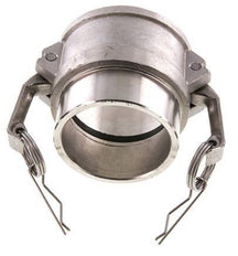 Camlock DN 75 (3'') Koppeling RVS met lasuiteinde (88.9 mm) Type B (AS) MIL-C-27487