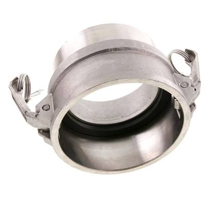 Camlock DN 90 (4'') Koppeling RVS met lasuiteinde (114.3 mm) Type B (AS) MIL-C-27487