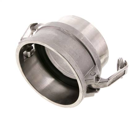 Camlock DN 90 (4'') Koppeling RVS met lasuiteinde (114.3 mm) Type B (AS) MIL-C-27487