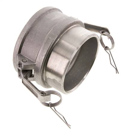 Camlock DN 90 (4'') Koppeling RVS met lasuiteinde (114.3 mm) Type B (AS) MIL-C-27487