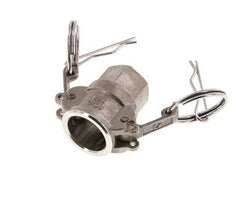 Camlock DN 15 (1/2'') Koppeling RvsRp 1/2'' met binnendraad Type D MIL-C-27487