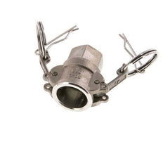 Camlock DN 15 (1/2'') Koppeling RvsRp 1/2'' met binnendraad Type D MIL-C-27487