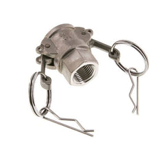 Camlock DN 15 (1/2'') Koppeling RvsRp 1/2'' met binnendraad Type D MIL-C-27487