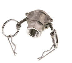 Camlock DN 15 (1/2'') Koppeling RvsRp 1/2'' met binnendraad Type D MIL-C-27487