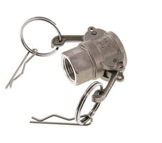 Camlock DN 15 (1/2'') Koppeling RvsRp 1/2'' met binnendraad Type D MIL-C-27487