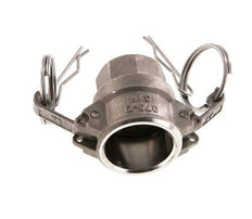 Camlock DN 20 (3/4'') Stainless Steel Coupling Rp 3/4'' Female Thread Type D MIL-C-27487