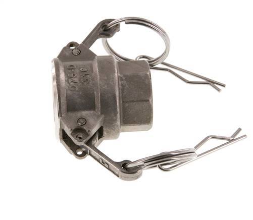 Camlock DN 20 (3/4'') Koppeling RvsRp 3/4'' met binnendraad Type D MIL-C-27487