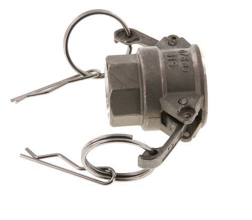 Camlock DN 20 (3/4'') Koppeling RvsRp 3/4'' met binnendraad Type D MIL-C-27487