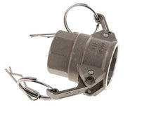 Camlock DN 25 (1'') Koppeling RvsRp 1'' met binnendraad Type D MIL-C-27487