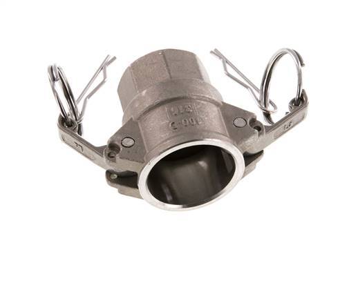 Camlock DN 25 (1'') Koppeling RvsRp 1'' met binnendraad Type D MIL-C-27487