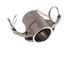 Camlock DN 25 (1'') Koppeling RvsRp 1'' met binnendraad Type D MIL-C-27487