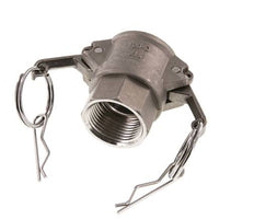 Camlock DN 25 (1'') Koppeling RvsRp 1'' met binnendraad Type D MIL-C-27487