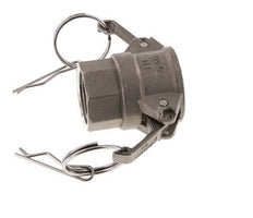 Camlock DN 25 (1'') Koppeling RvsRp 1'' met binnendraad Type D MIL-C-27487