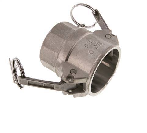 Camlock DN 40 (1 1/2'') Koppeling RvsRp 1 1/2'' met binnendraad Type D MIL-C-27487