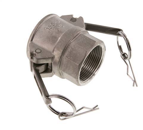 Camlock DN 40 (1 1/2'') Koppeling RvsRp 1 1/2'' met binnendraad Type D MIL-C-27487