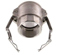 Camlock DN 50 (2'') Koppeling RvsRp 2'' met binnendraad Type D MIL-C-27487