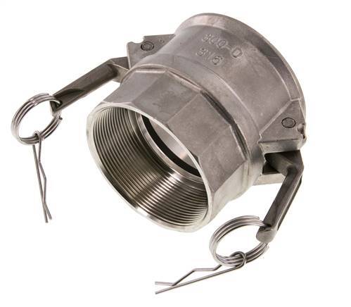 Camlock DN 75 (3'') Koppeling RvsRp 3'' met binnendraad Type D MIL-C-27487