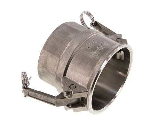 Camlock DN 75 (3'') Koppeling RvsRp 3'' met binnendraad Type D MIL-C-27487