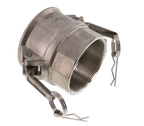 Camlock DN 75 (3'') Koppeling RvsRp 3'' met binnendraad Type D MIL-C-27487