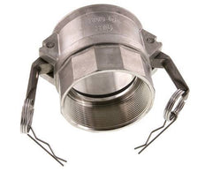 Camlock DN 75 (3'') Koppeling RvsRp 3'' met binnendraad Type D MIL-C-27487