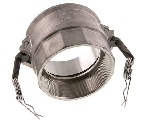 Camlock DN 140 (6'') Koppeling RvsRp 6'' met binnendraad Type D MIL-C-27487