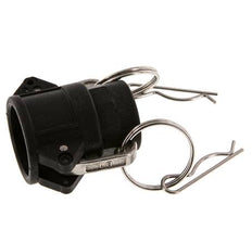 Camlock DN 20 (3/4'') Koppeling PolypropyleenRp 3/4'' met binnendraad Type D MIL-C-27487
