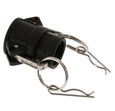 Camlock DN 20 (3/4'') Koppeling PolypropyleenRp 3/4'' met binnendraad Type D MIL-C-27487