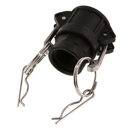 Camlock DN 20 (3/4'') Koppeling PolypropyleenRp 3/4'' met binnendraad Type D MIL-C-27487