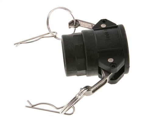 Camlock DN 25 (1'') Koppeling PolypropyleenRp 1'' met binnendraad Type D MIL-C-27487