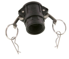 Camlock DN 25 (1'') Koppeling PolypropyleenRp 1'' met binnendraad Type D MIL-C-27487