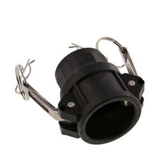 Camlock DN 32 (1 1/4'') Koppeling PolypropyleenRp 1 1/4'' met binnendraad Type D MIL-C-27487