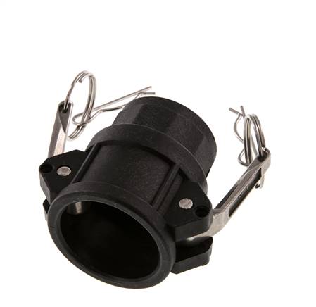 Camlock DN 32 (1 1/4'') Koppeling PolypropyleenRp 1 1/4'' met binnendraad Type D MIL-C-27487