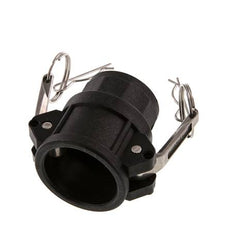 Camlock DN 32 (1 1/4'') Koppeling PolypropyleenRp 1 1/4'' met binnendraad Type D MIL-C-27487