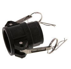 Camlock DN 32 (1 1/4'') Koppeling PolypropyleenRp 1 1/4'' met binnendraad Type D MIL-C-27487