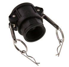 Camlock DN 32 (1 1/4'') Koppeling PolypropyleenRp 1 1/4'' met binnendraad Type D MIL-C-27487
