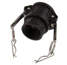 Camlock DN 32 (1 1/4'') Koppeling PolypropyleenRp 1 1/4'' met binnendraad Type D MIL-C-27487