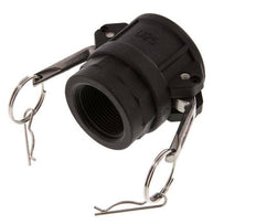 Camlock DN 40 (1 1/2'') Koppeling PolypropyleenRp 1 1/4'' met binnendraad Type D MIL-C-27487