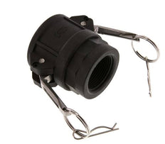 Camlock DN 40 (1 1/2'') Koppeling PolypropyleenRp 1 1/4'' met binnendraad Type D MIL-C-27487