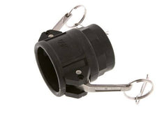 Camlock DN 40 (1 1/2'') Koppeling PolypropyleenRp 1 1/2'' met binnendraad Type D MIL-C-27487