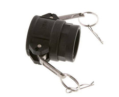 Camlock DN 40 (1 1/2'') Koppeling PolypropyleenRp 1 1/2'' met binnendraad Type D MIL-C-27487