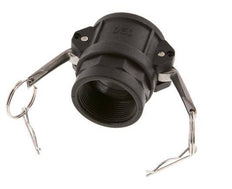 Camlock DN 40 (1 1/2'') Koppeling PolypropyleenRp 1 1/2'' met binnendraad Type D MIL-C-27487