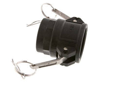 Camlock DN 40 (1 1/2'') Koppeling PolypropyleenRp 1 1/2'' met binnendraad Type D MIL-C-27487