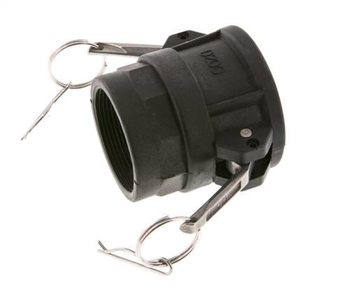 Camlock DN 50 (2'') Koppeling PolypropyleenRp 2'' met binnendraad Type D MIL-C-27487