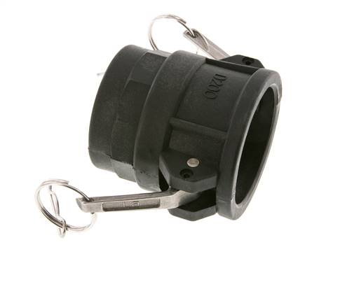 Camlock DN 50 (2'') Koppeling PolypropyleenRp 2'' met binnendraad Type D MIL-C-27487